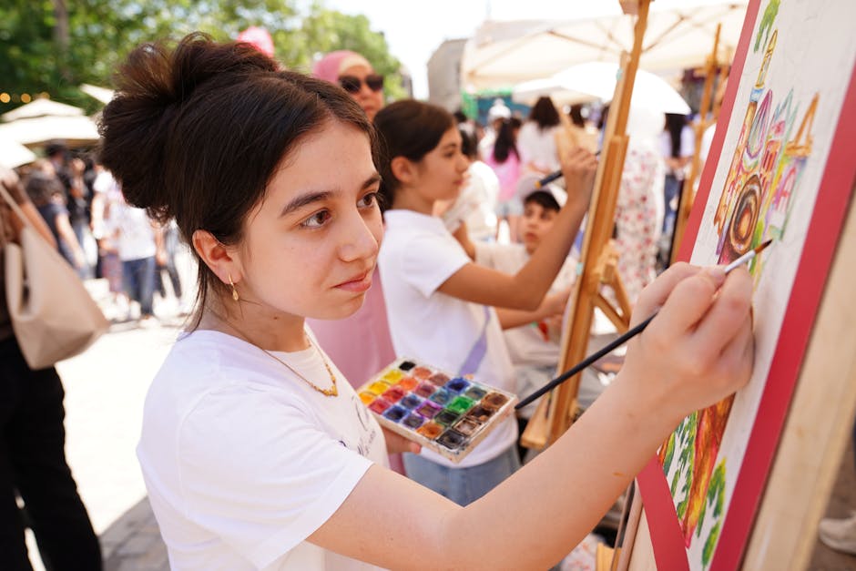 painting classes Leeds